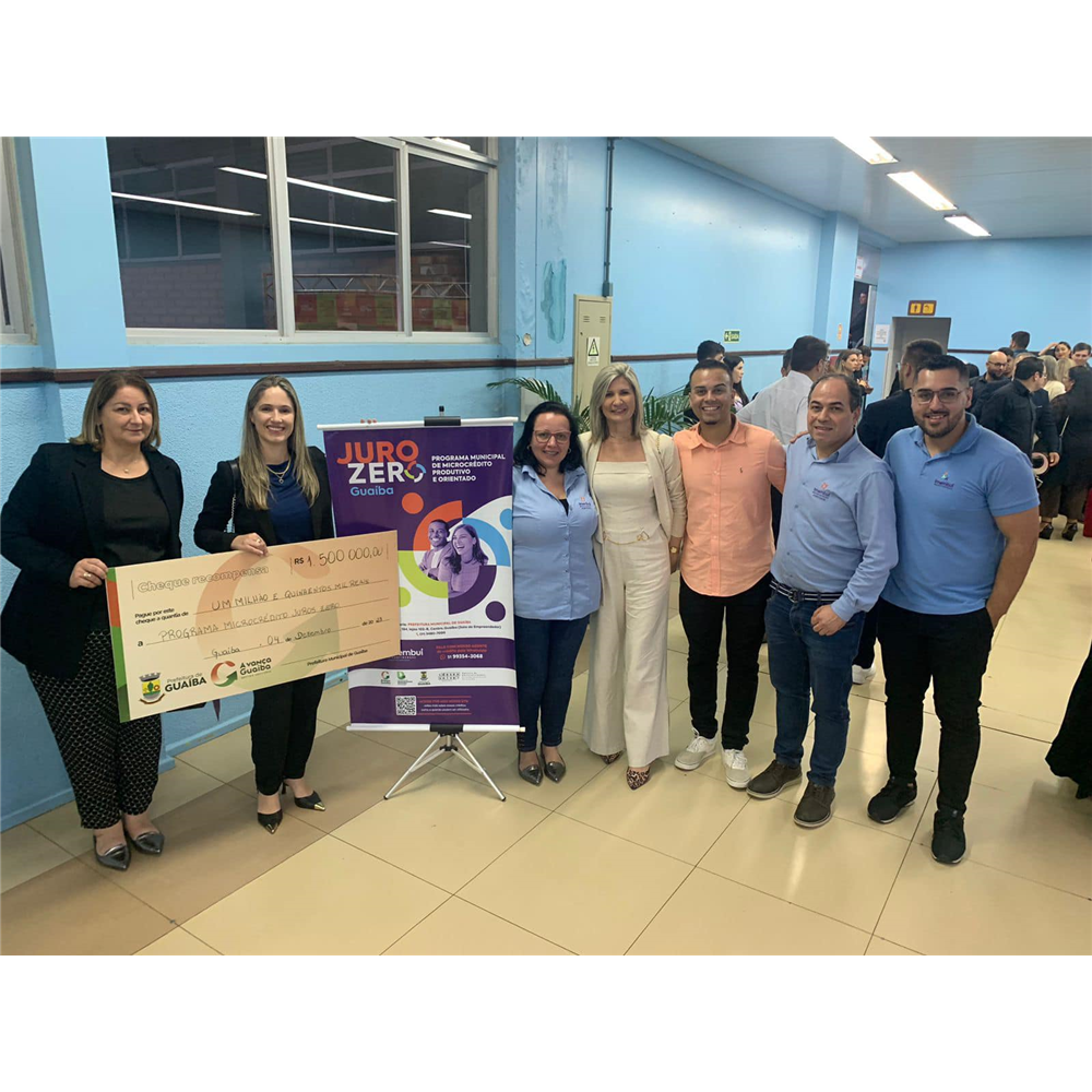 Programa que oferece empréstimo sem juros para empreendedores é lançado em Guaíba 