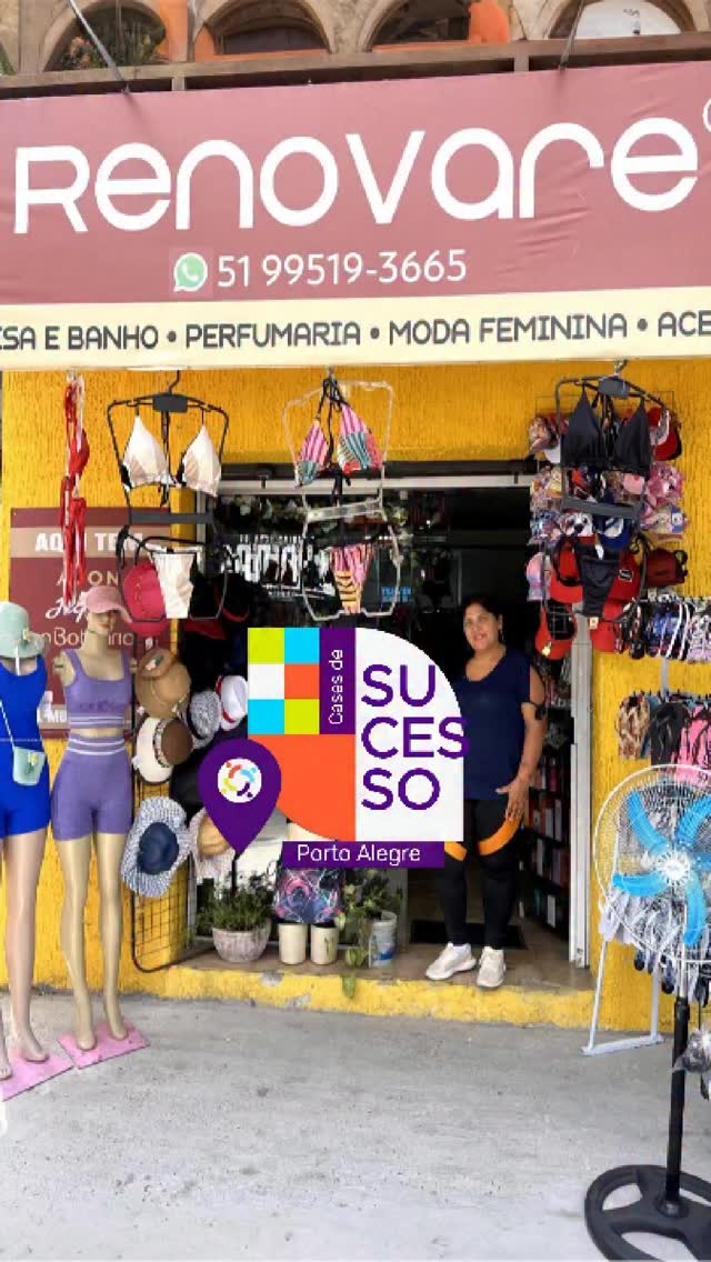 Antes era um bazarzinho… hoje eu posso dizer: eu tenho uma loja.” Tem frase que carrega coragem, trabalho e recomeço e a